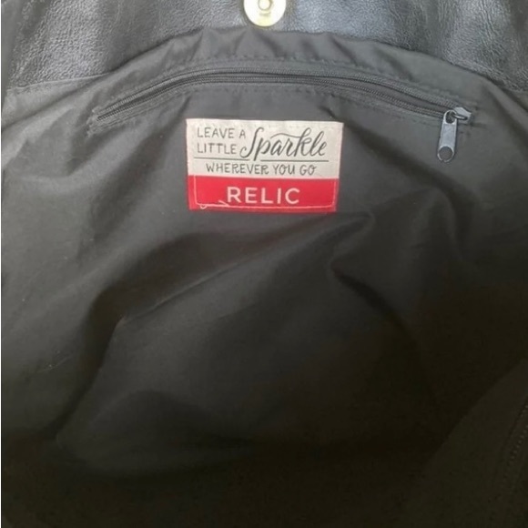 Leather relic shoulder bag - Picture 6 of 6